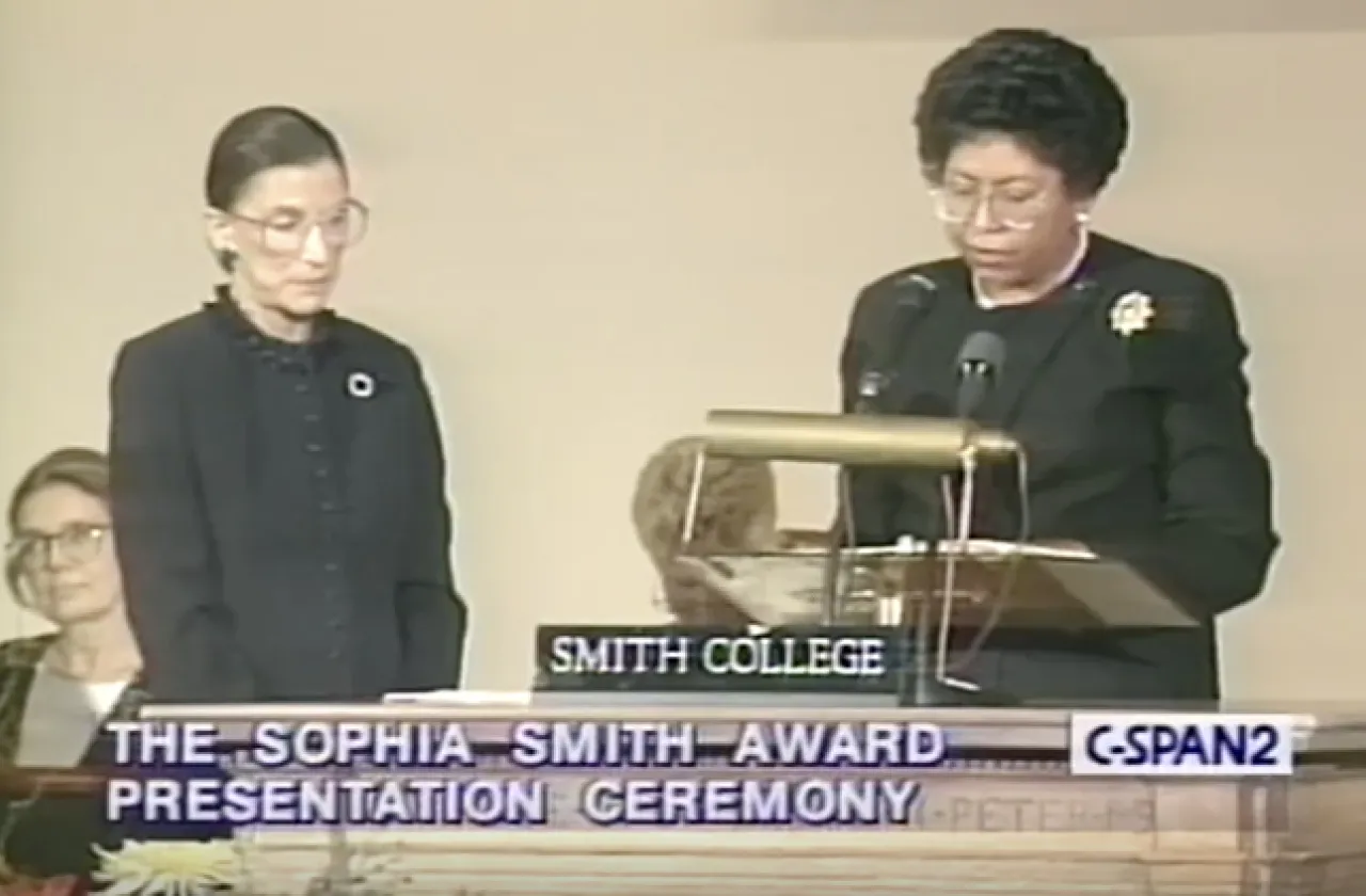Screenshot from CSPAN video