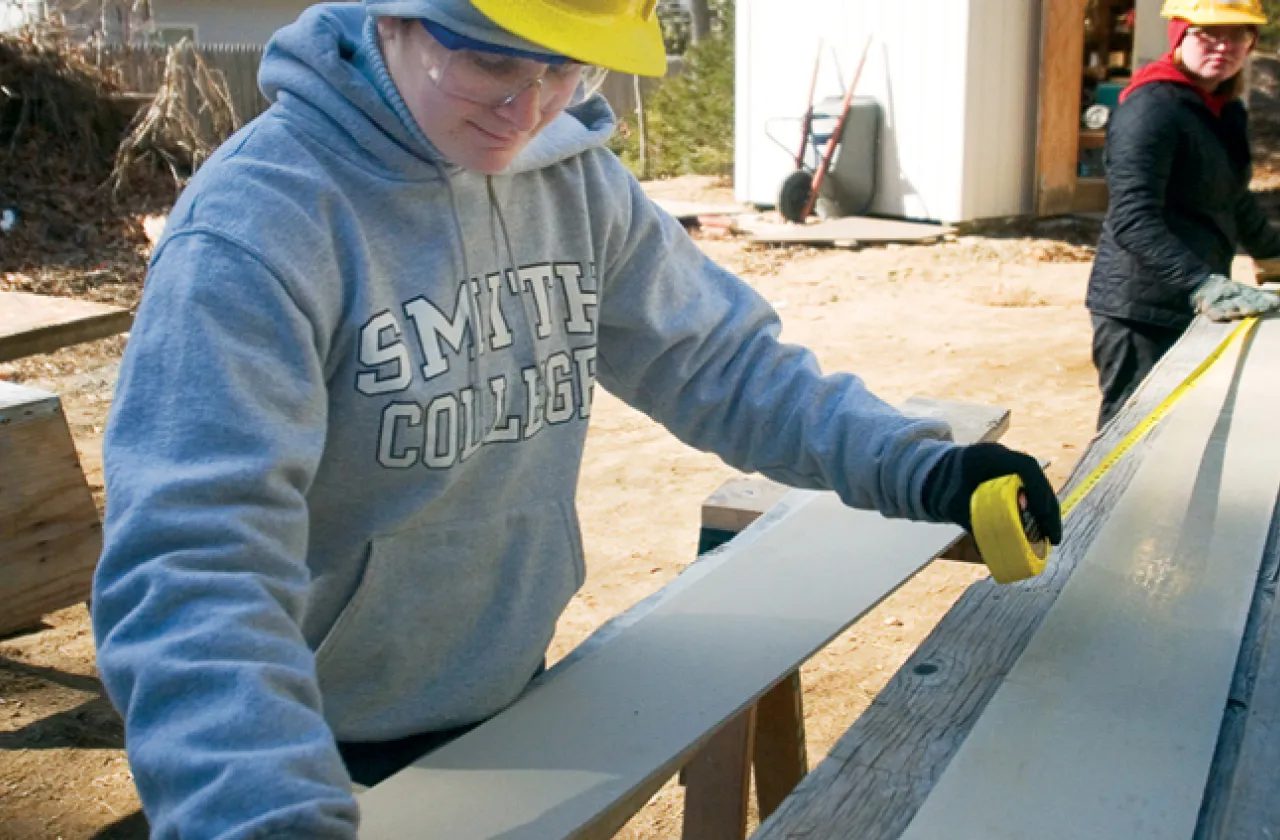 Measuring a board