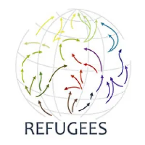 Logo for Kahn Institute Refugees Project