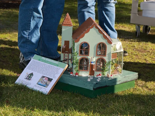 Green tiny house model