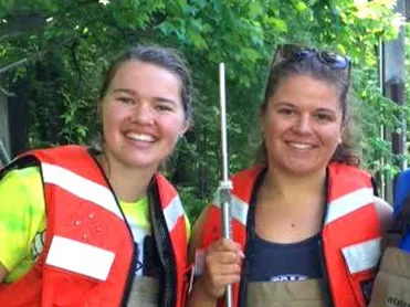 Emma Harnisch and Sally Cartarr