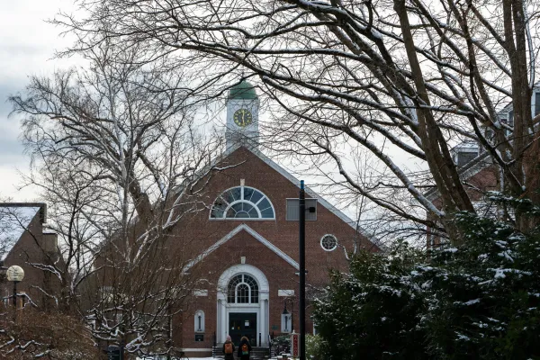 A view of the entrance to Ainsworth Gym by Sherry Li '25
