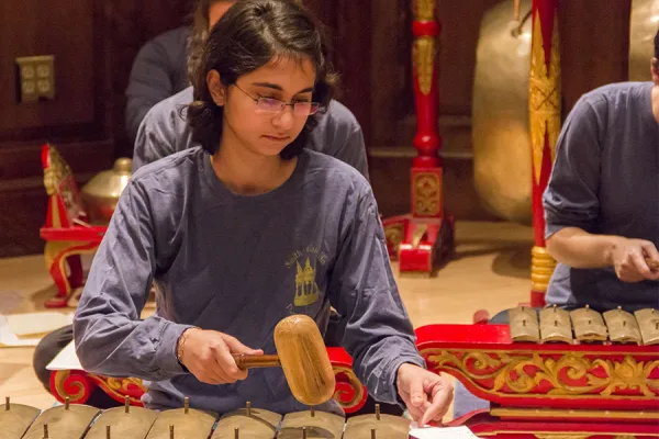 Photos from last year's gamelan concert at Smith by Carolyn Brown '16