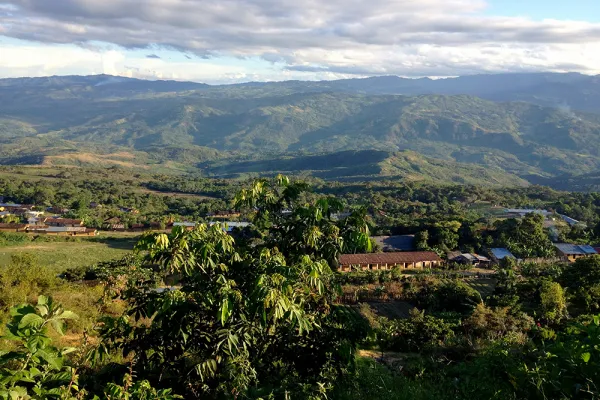 View of the San Martin Region of Peru