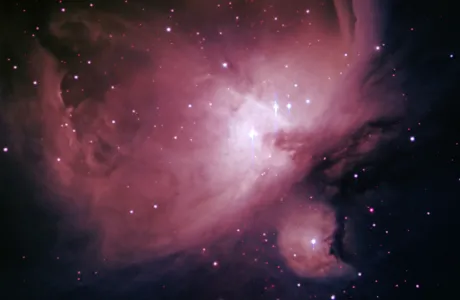 M42: Filters: V, R, I, Ha. Total Exposure Time: 52 mins