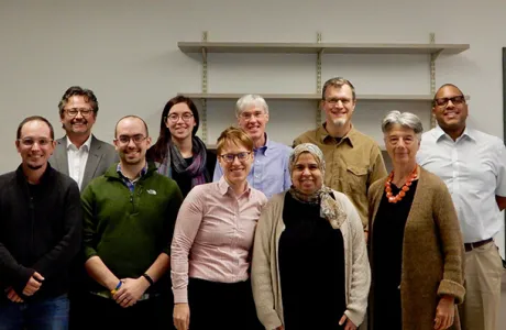 Group shot of Computer Science faculty