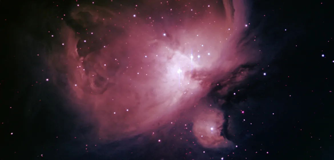 M42: Filters: V, R, I, Ha. Total Exposure Time: 52 mins